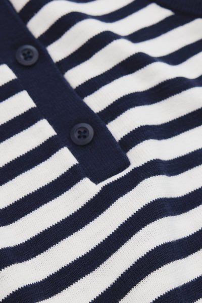 Stripe Knit Romper