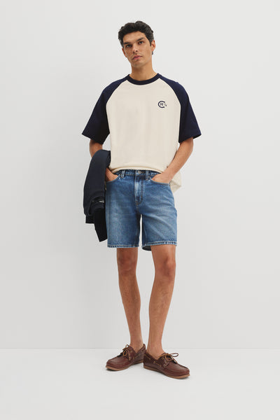 Relaxed Fit Denim Short