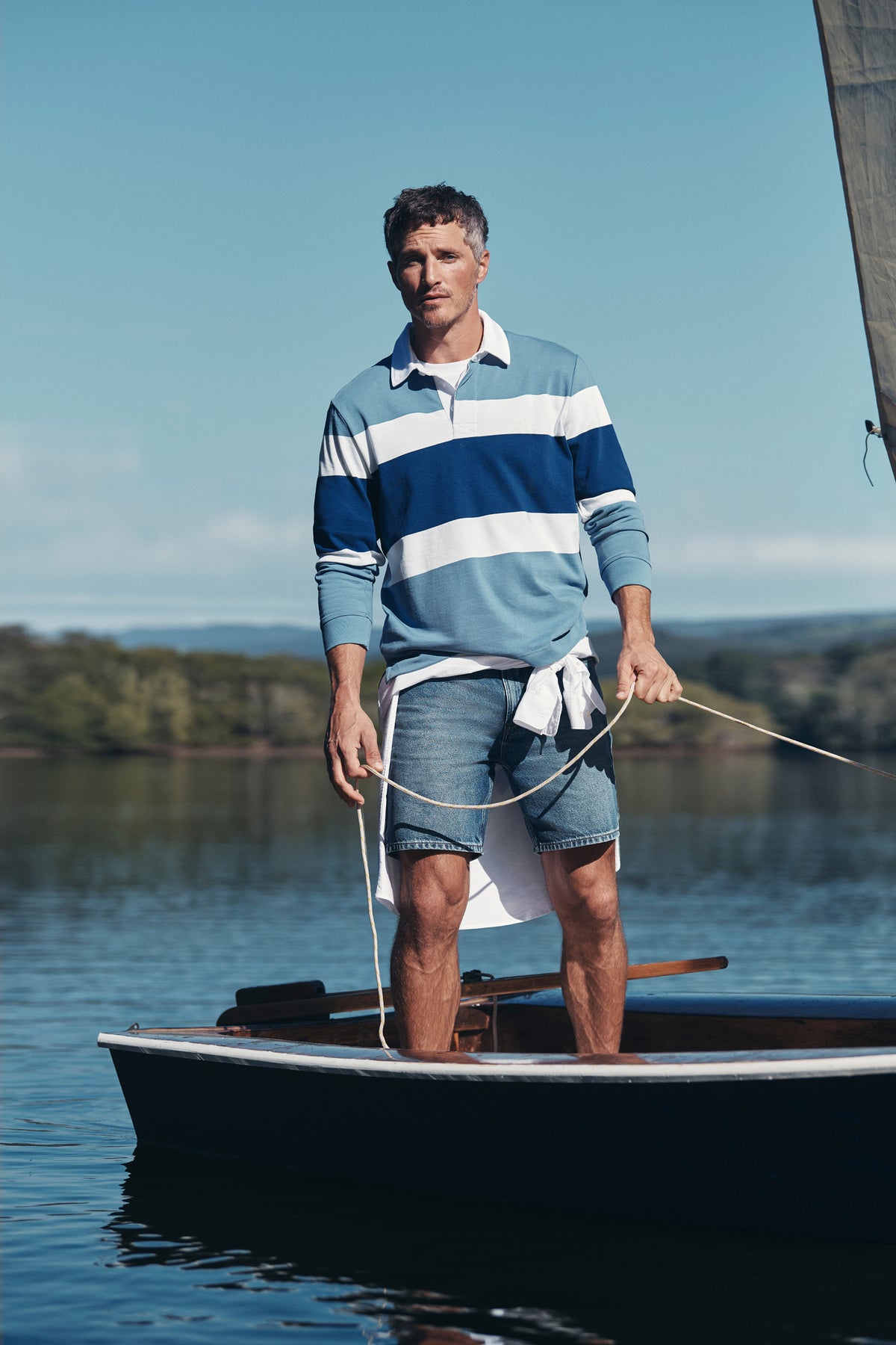 Relaxed Fit Denim Short