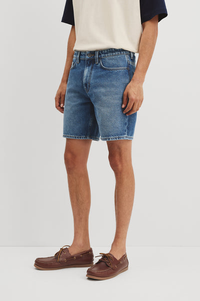 Relaxed Fit Denim Short