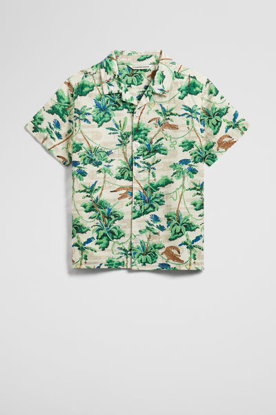 Short Sleeve Print Shirt