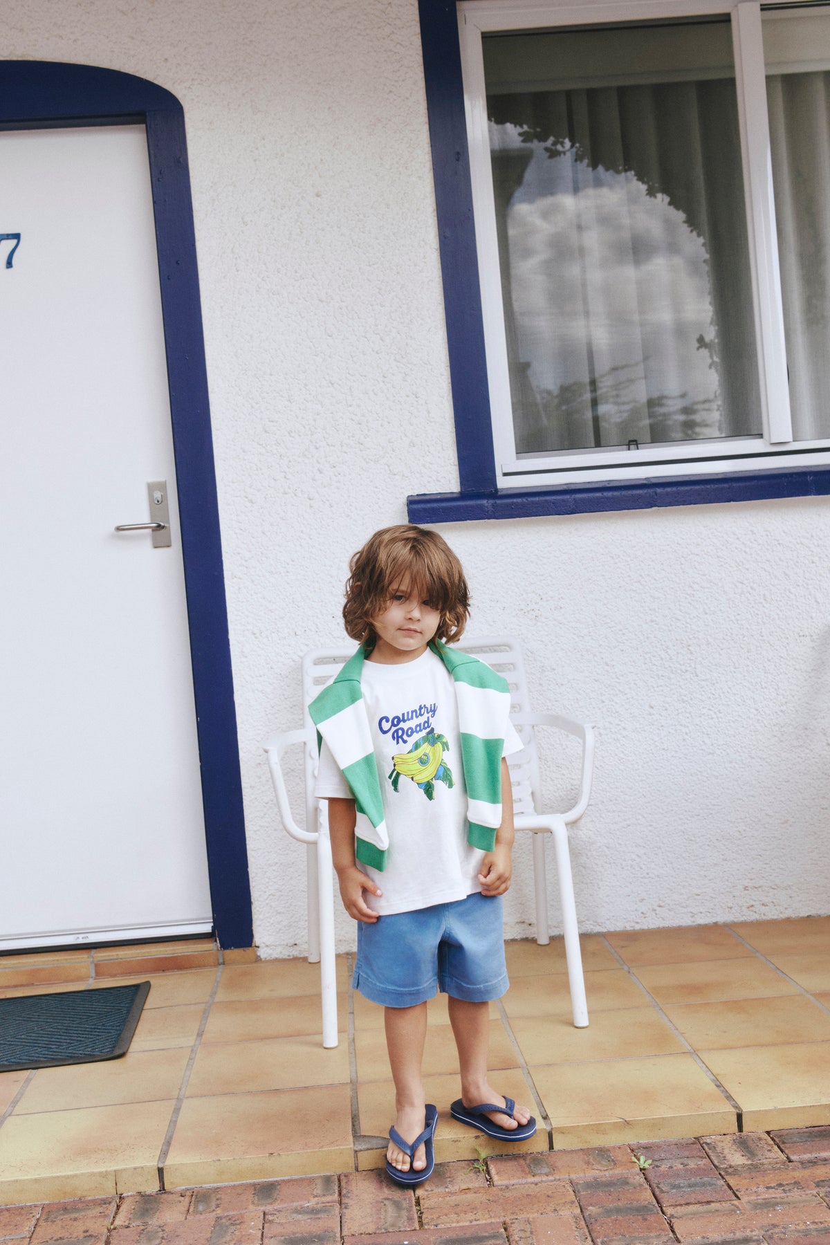 Relaxed Short Sleeve Banana T-Shirt