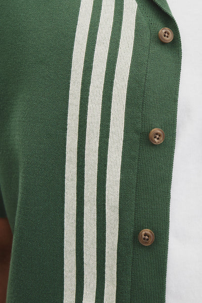 Australian Cotton Textured Panel Knit Shirt