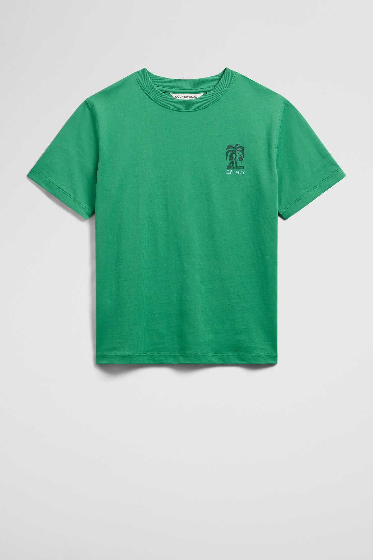Relaxed Short Sleeve Jungle Print T-Shirt