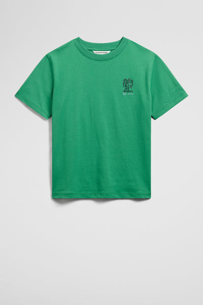 Relaxed Short Sleeve Jungle Print T-Shirt