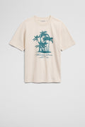 Relaxed Palm Print T-Shirt