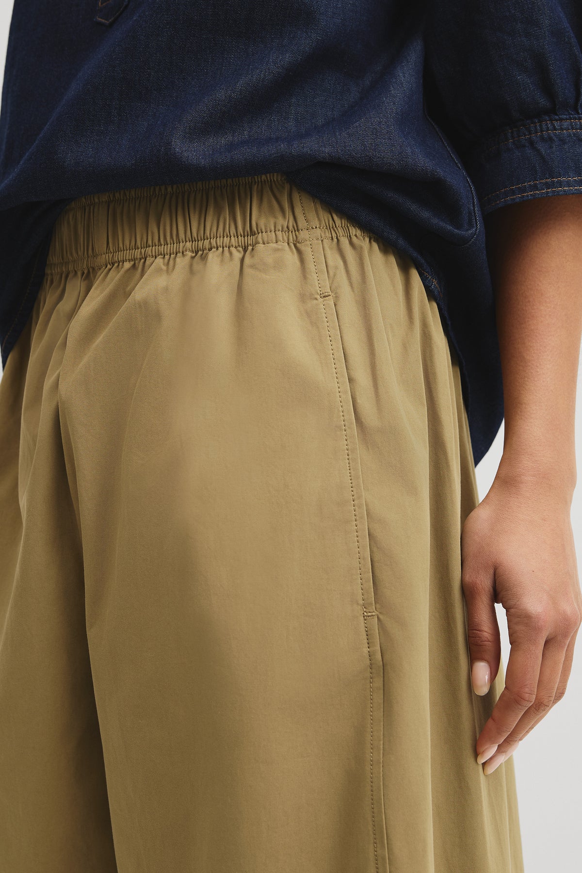 Australian Cotton Pull On Curve Pant