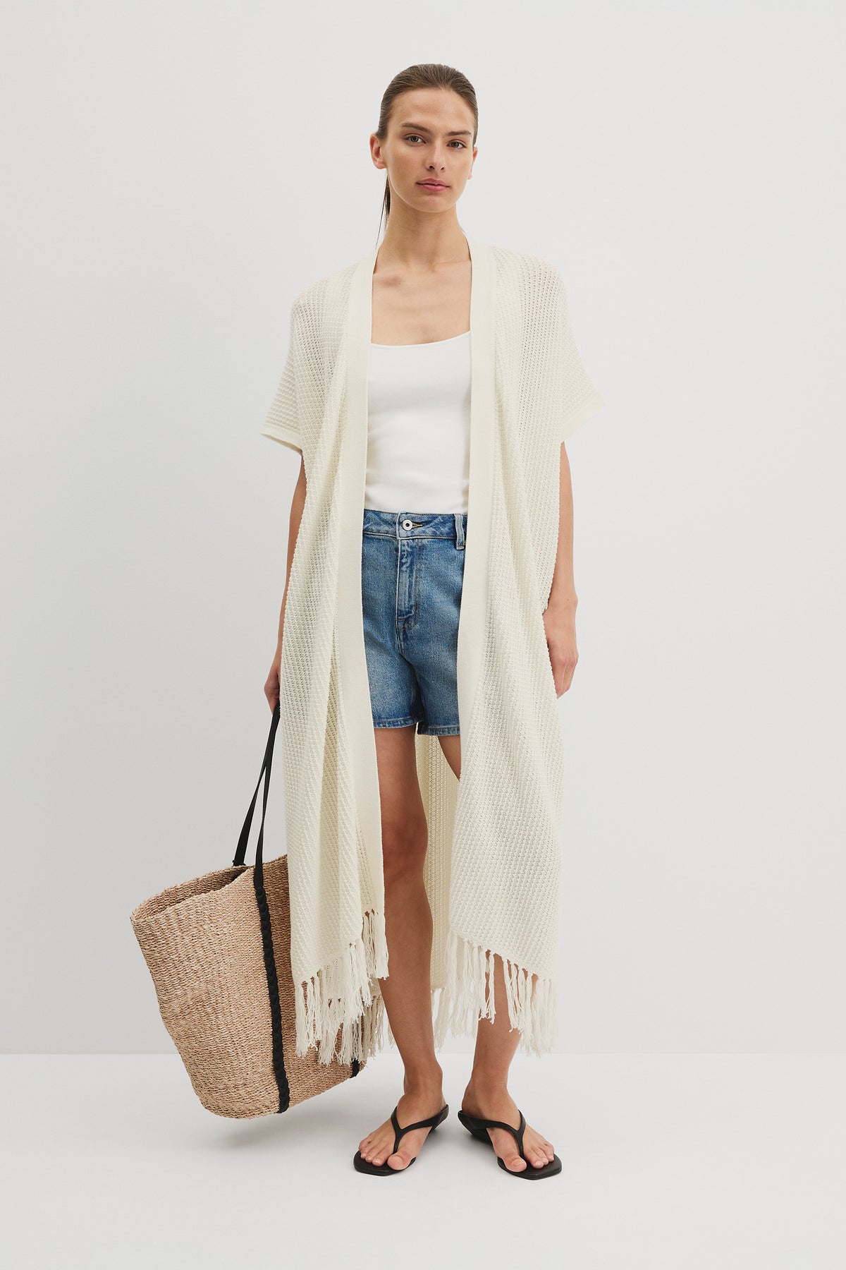 Crochet Fringe Robe
