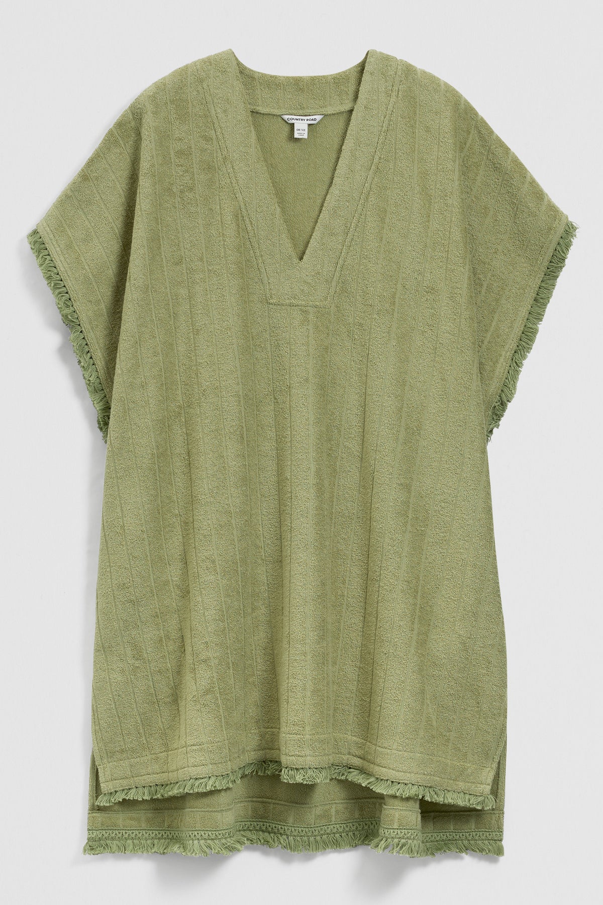 Terry Fringe Kaftan