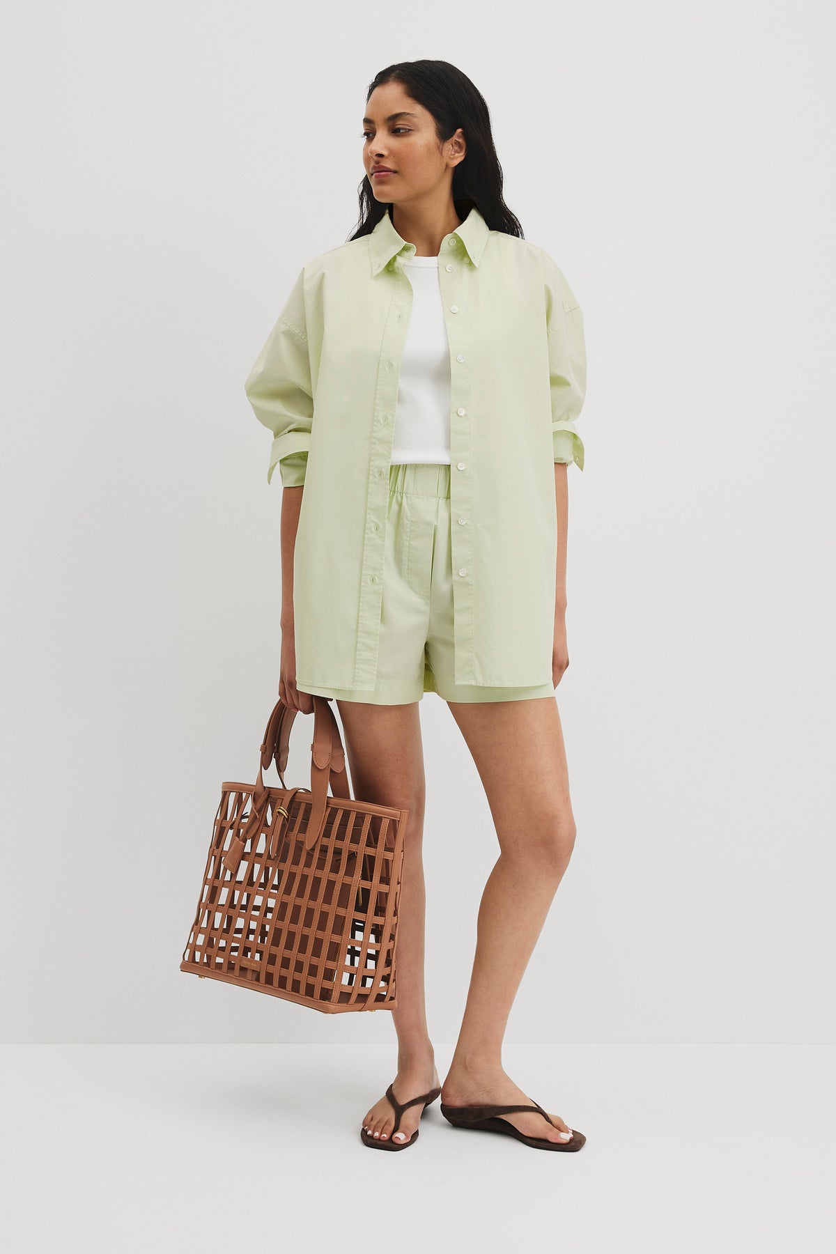 Clover Basket Bag
