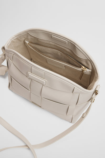 Clover Woven Crossbody