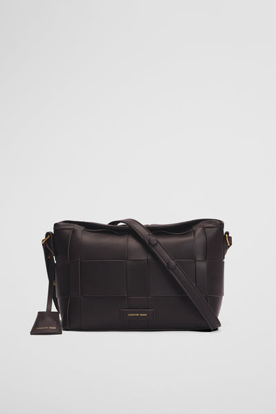 Clover Woven Crossbody