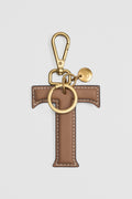 Leather Initial Keyring