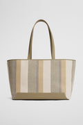 Olive Woven Tote
