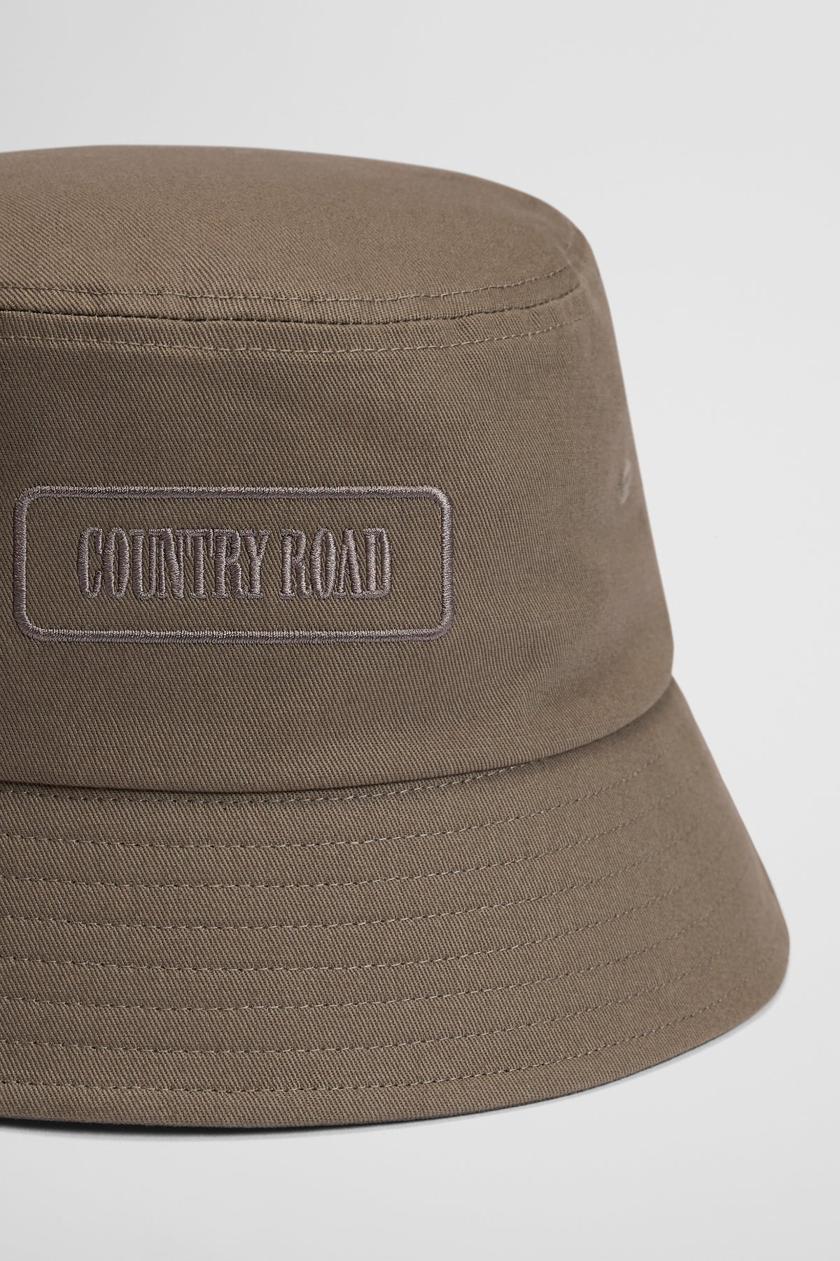 Australian Cotton Badge Logo Bucket Hat