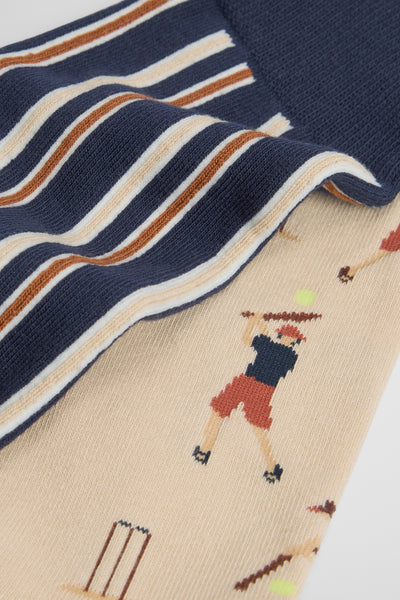 Beach Cricket Sock