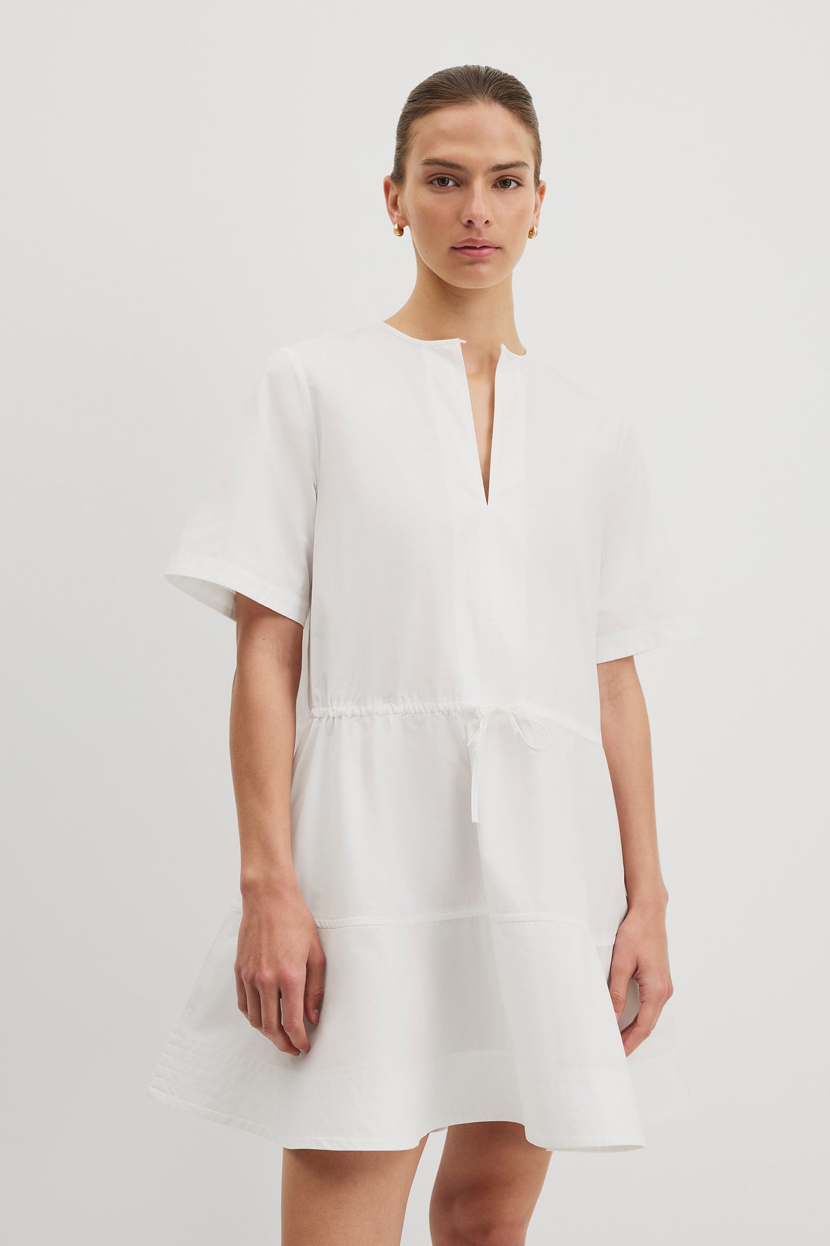 Poplin Mini Dress
