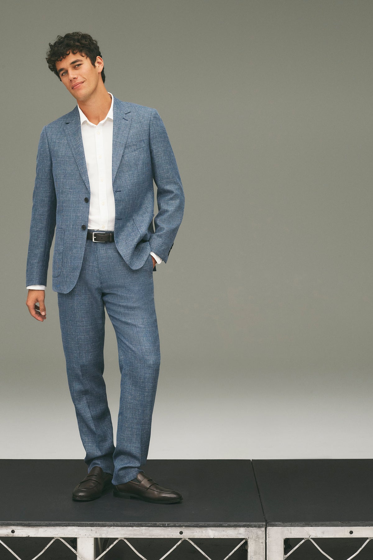 Regular Wool Houndstooth Pant