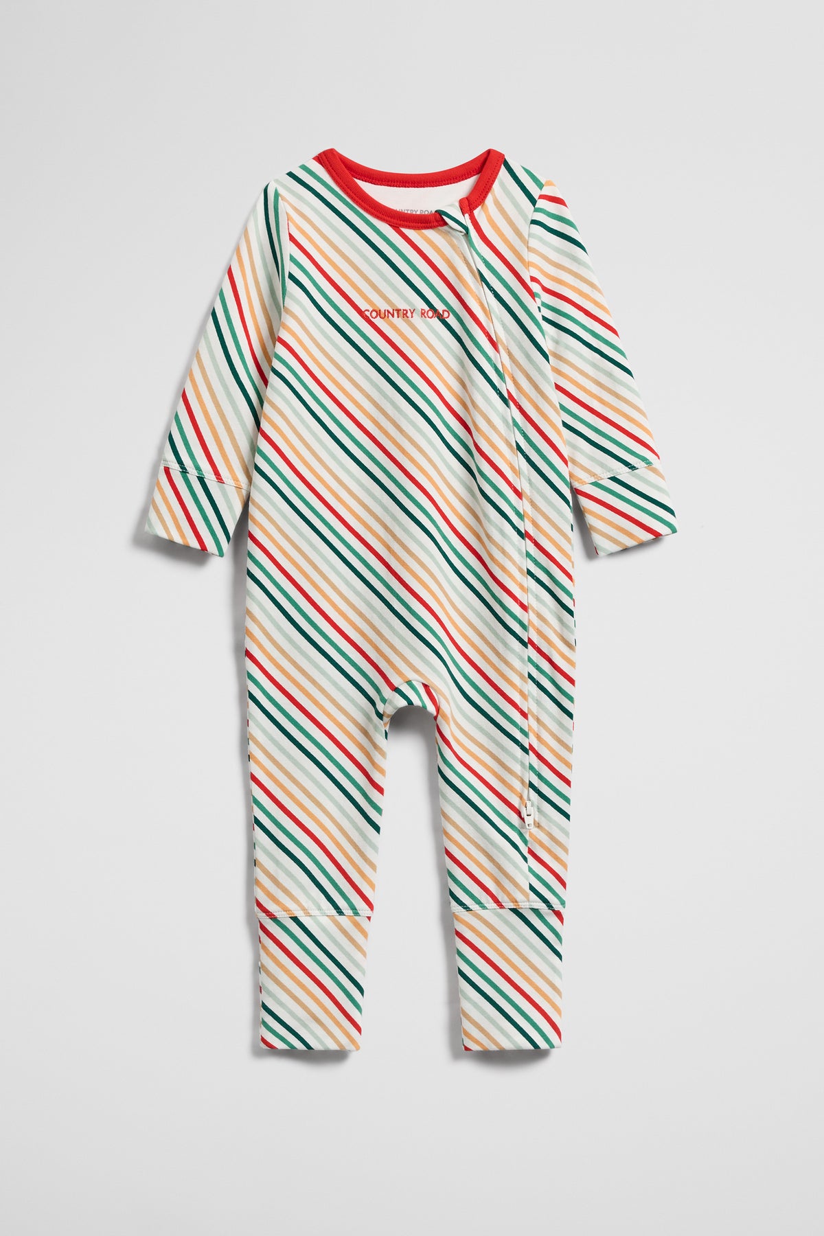 Organically Grown Cotton Jersey Print Jumpsuit