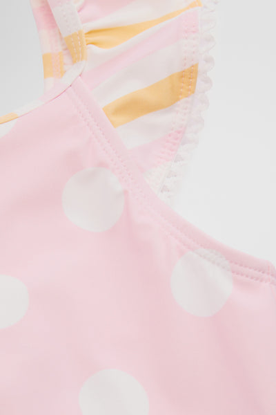 Sleeveless Frill Swimsuit