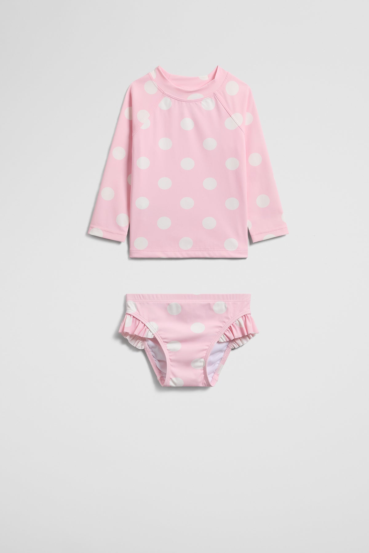 Long Sleeve Rash Vest & Brief Set