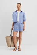Organically Grown Cotton Check Boxer Short