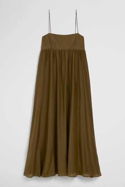 Gathered Maxi Dress