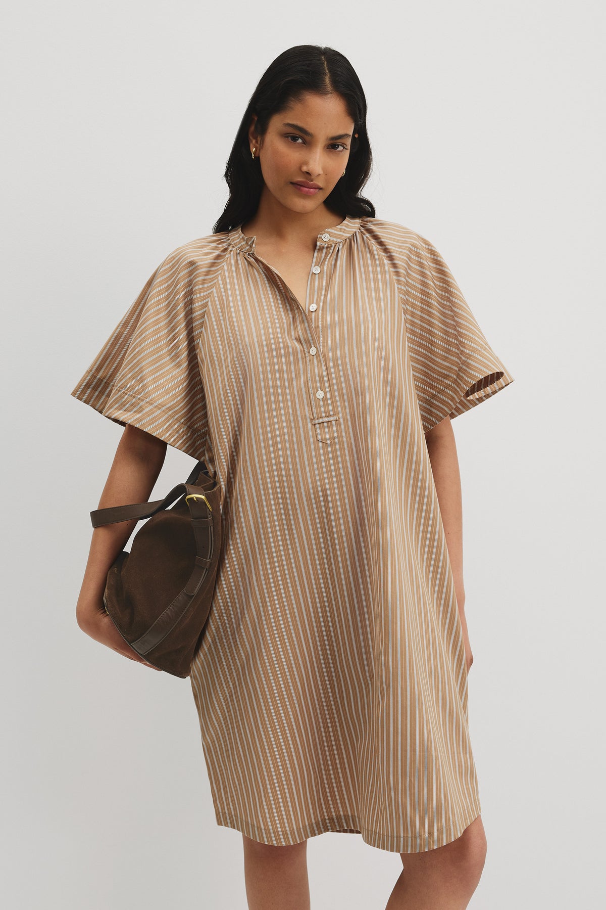 Stripe Pop Over Tunic