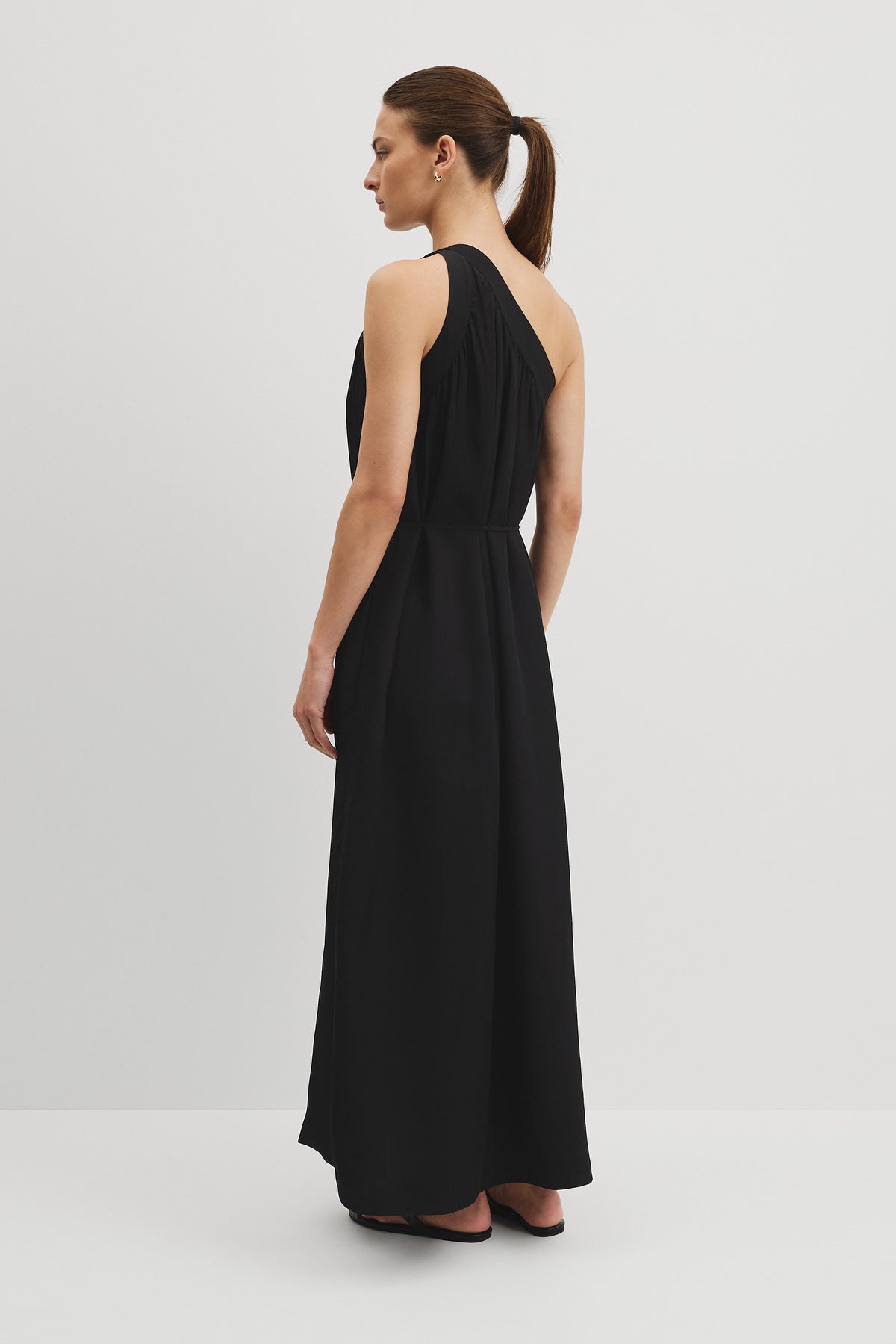 One Shoulder Maxi Dress