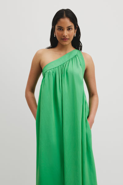 One Shoulder Maxi Dress