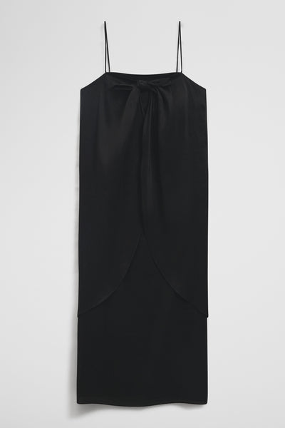 Tie Detail Midi Dress
