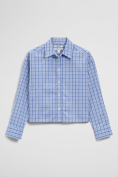 Organically Grown Cotton Check Boxy Shirt