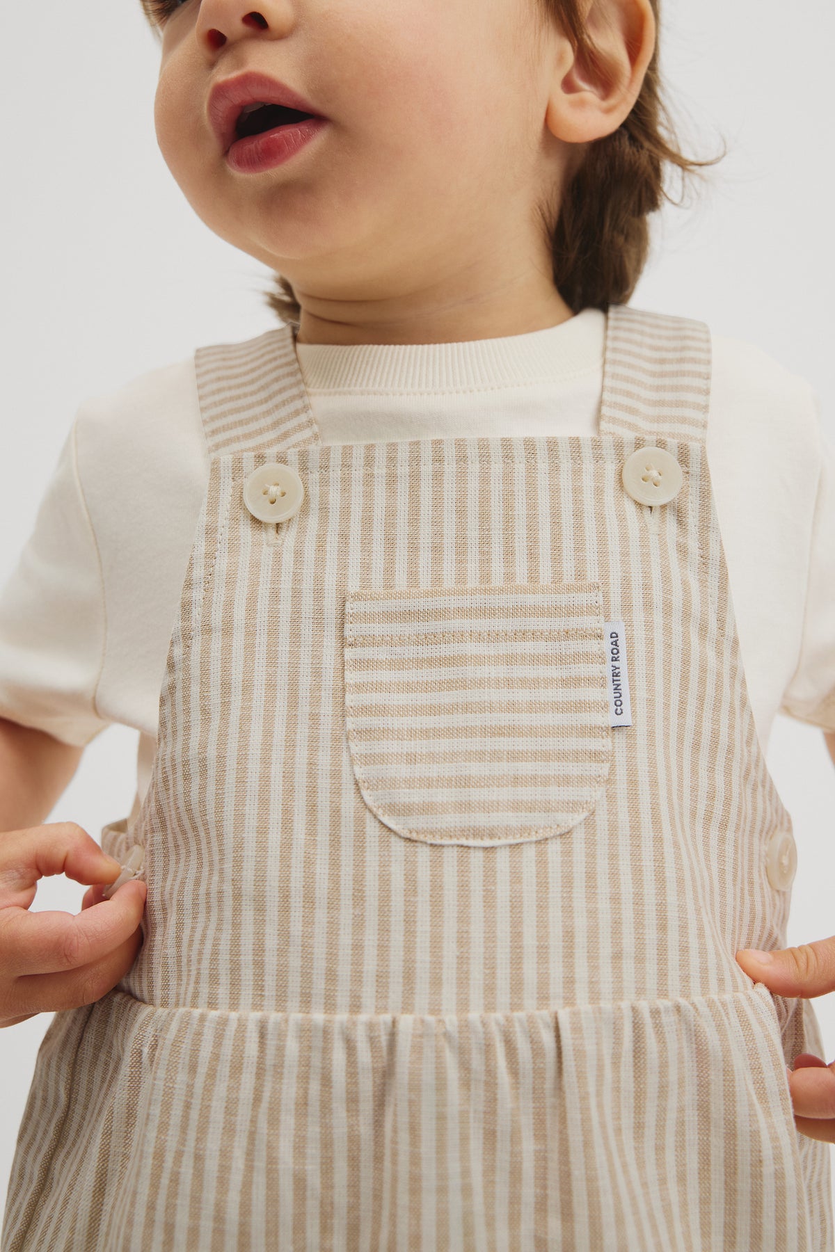 Linen Cotton Overall Set