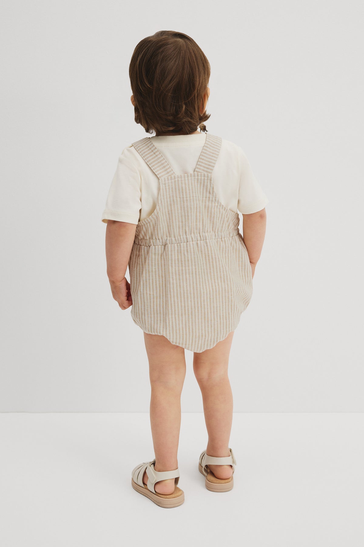 Linen Cotton Overall Set