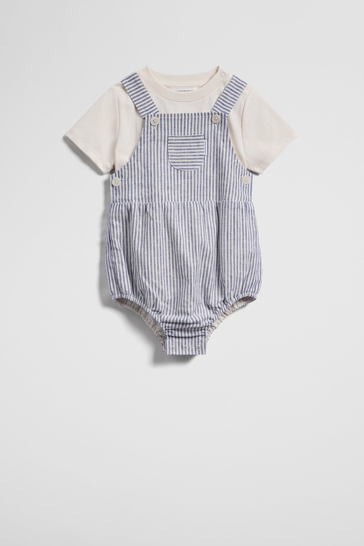 Linen Cotton Overall Set
