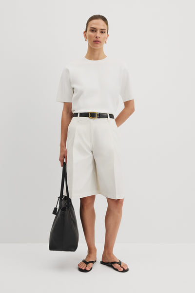 Compact Knit T-Shirt