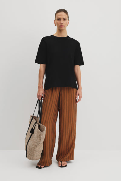 Compact Knit T-Shirt