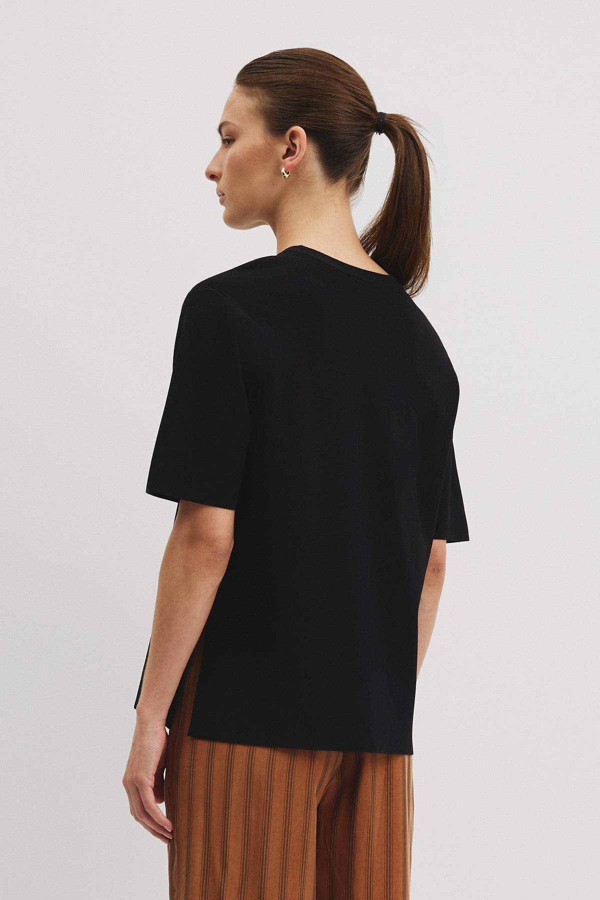 Compact Knit T-Shirt