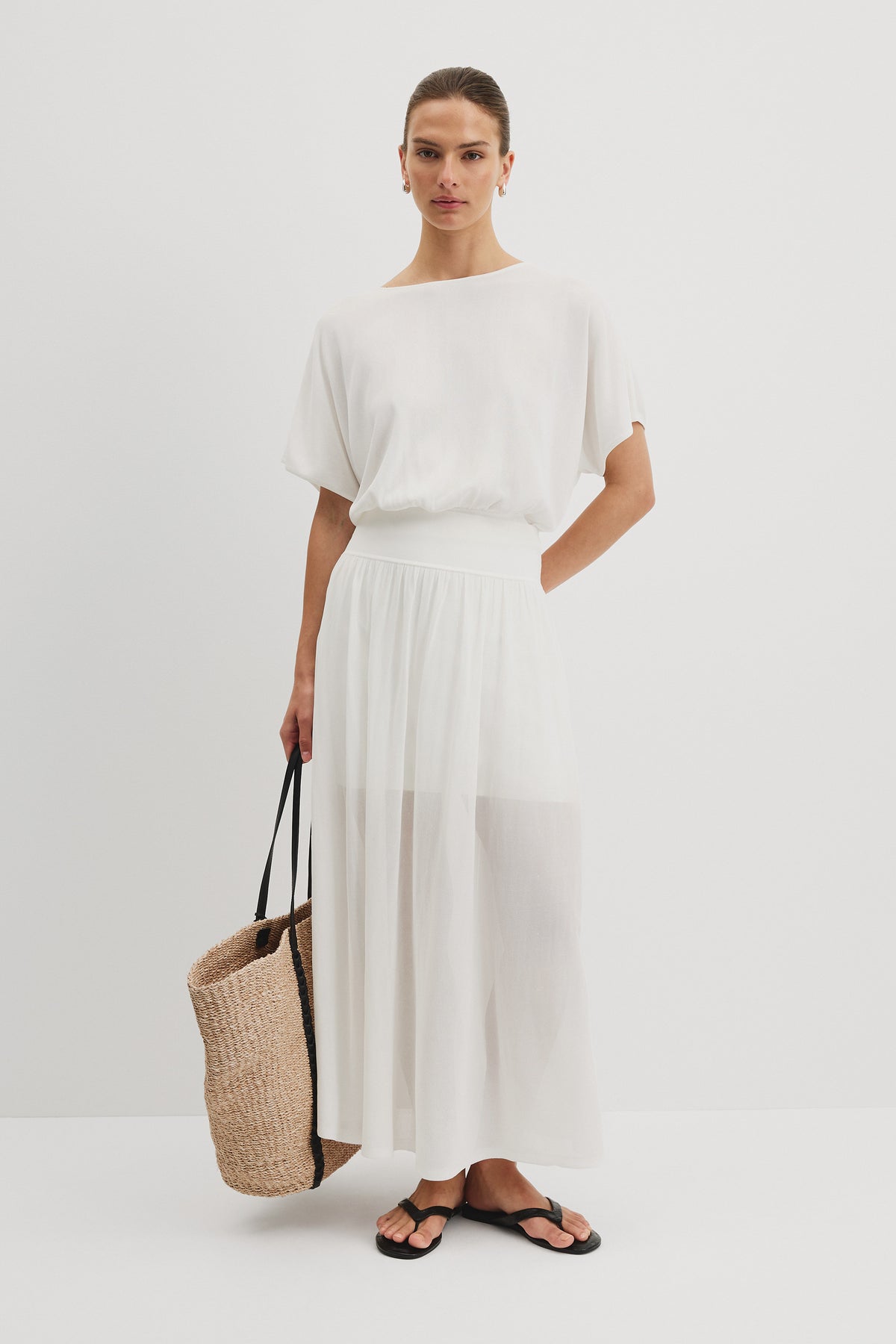 Guaze Knit Skirt