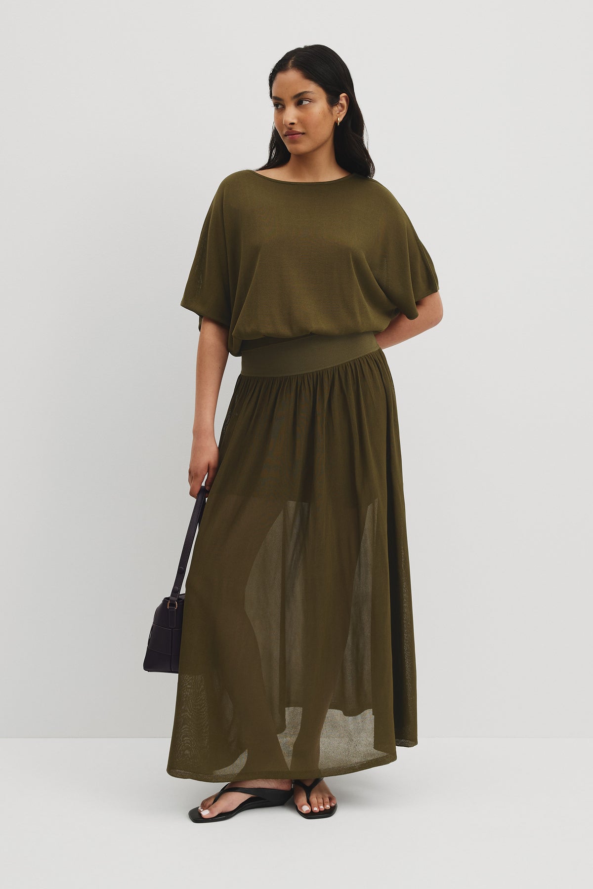 Guaze Knit Skirt