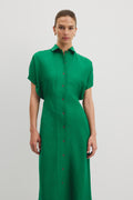 Bias Linen Dress