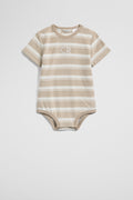 Short Sleeve Terry Bodysuit