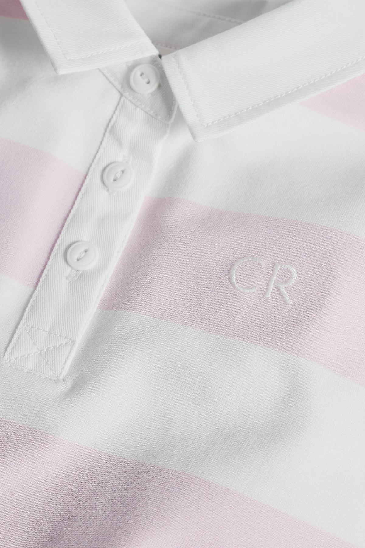 Organically Grown Cotton Blend Long Sleeve Rugby Top