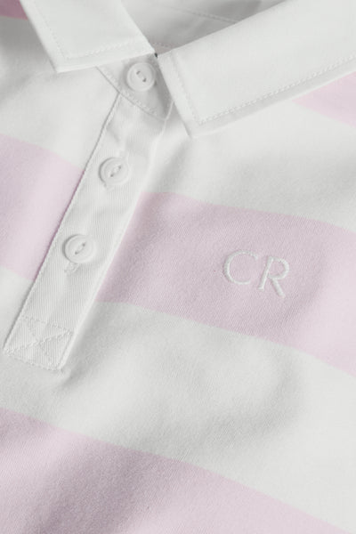 Organically Grown Cotton Blend Long Sleeve Rugby Top