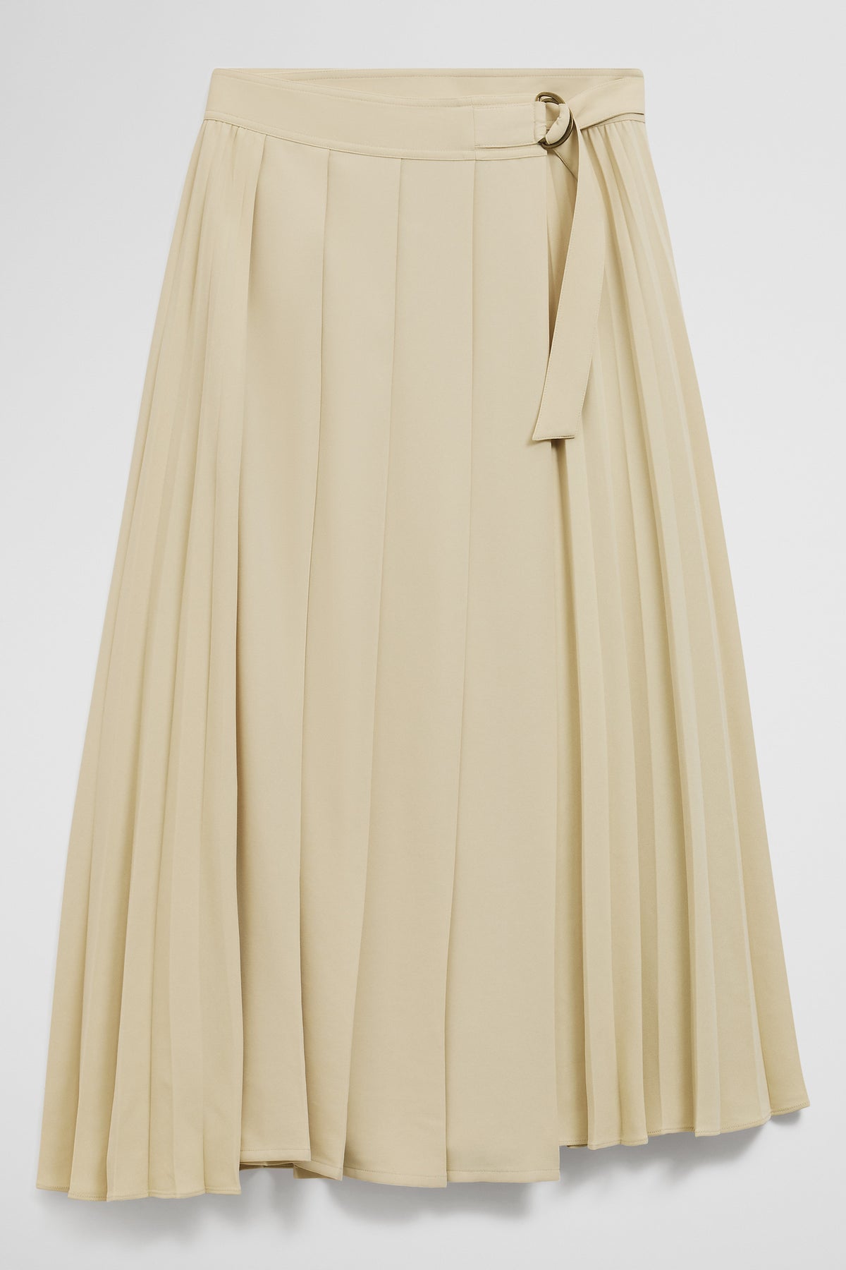 Pleated Midi Skirt