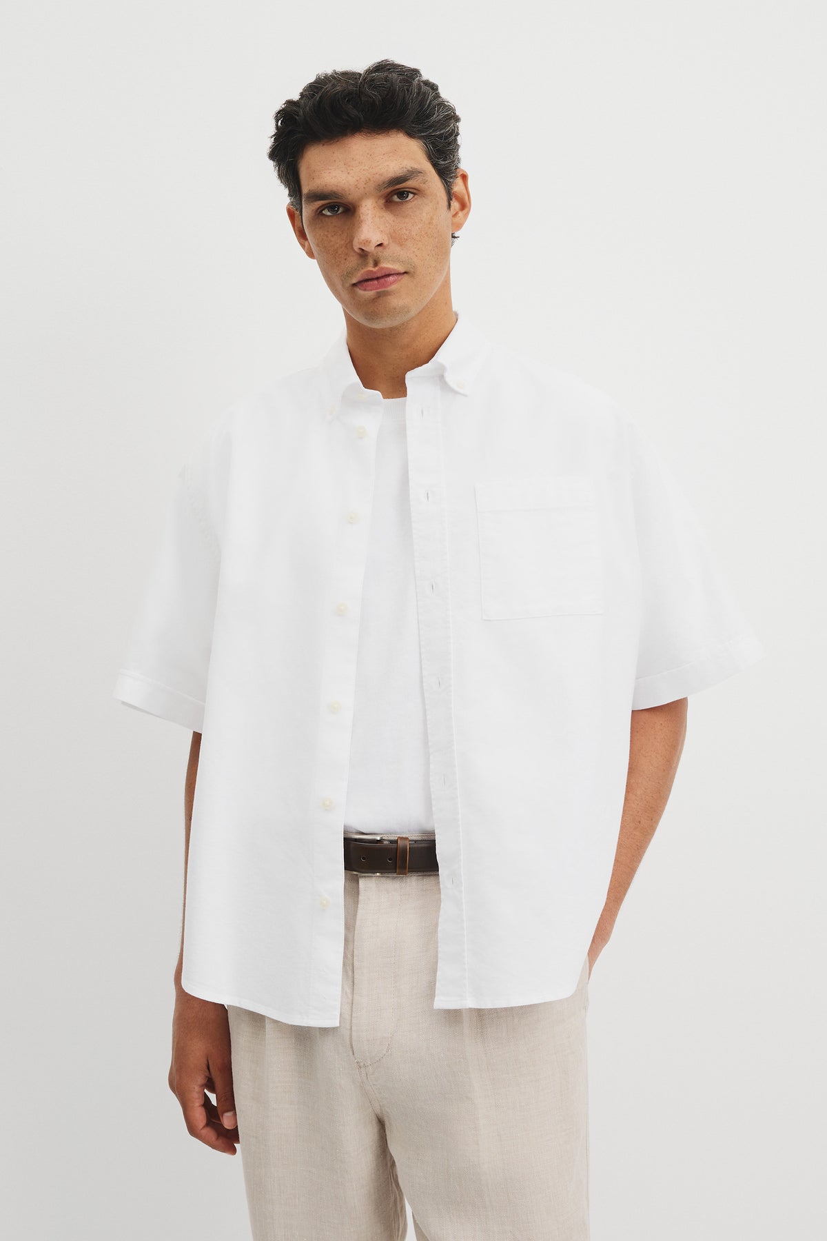 Short Sleeve Ovszd Cot Shirt