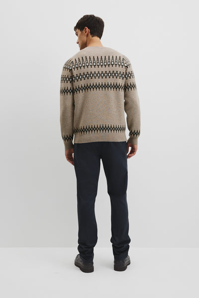 Wool Fair Isle Knit