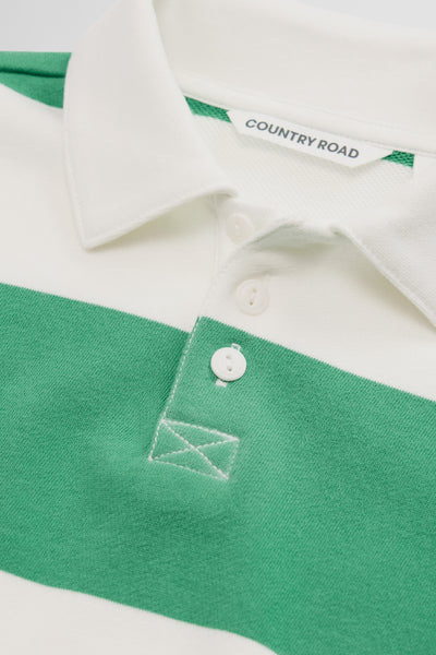 Long Sleeve Stripe Rugby