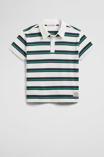 Short Sleeve Stripe Rugby