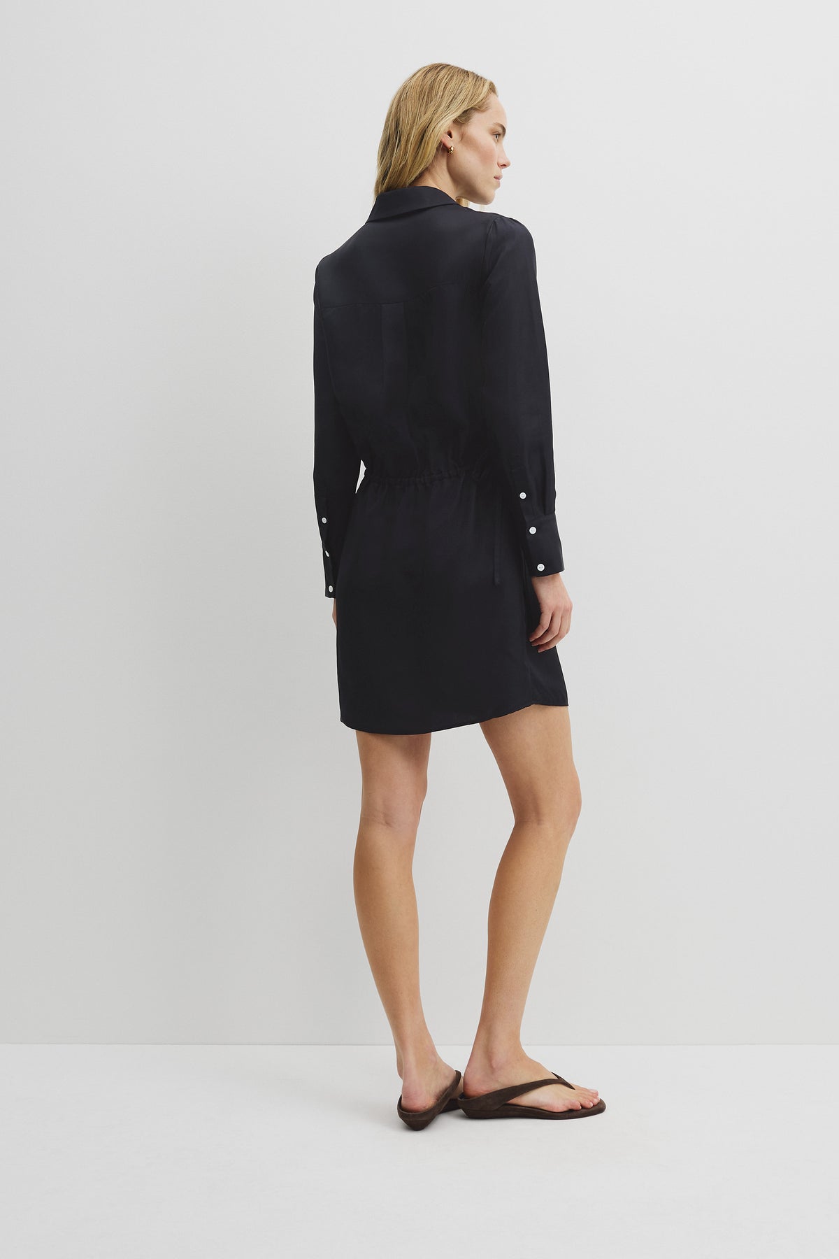 Gathered Mini Dress
